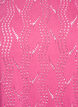 FLASH - Jersey T-shirt with eyelet pattern, Pink, Packshot image number 2