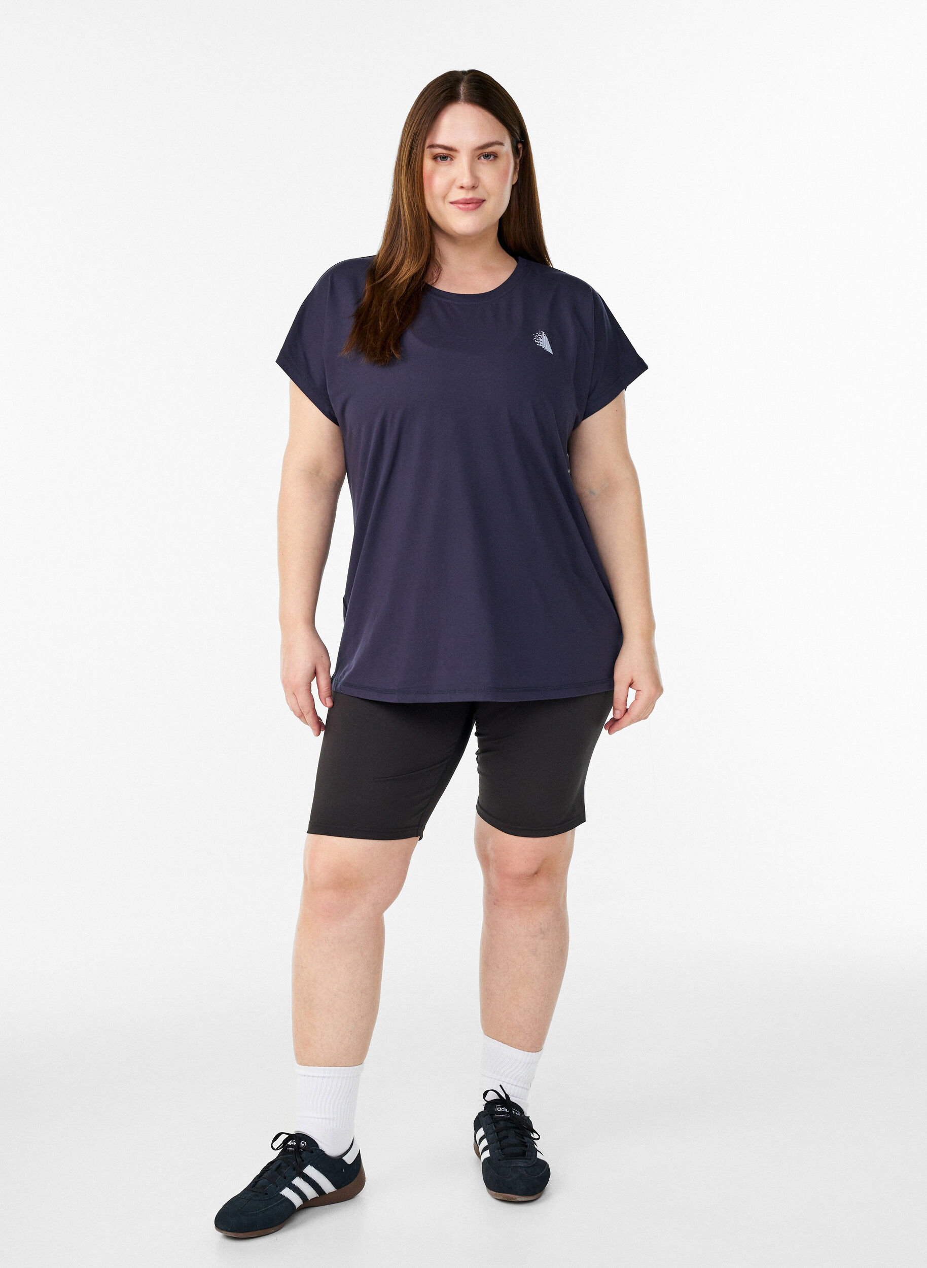 ZizzifashionSolid-coloured training T-shirt, Blue, Model image number 1