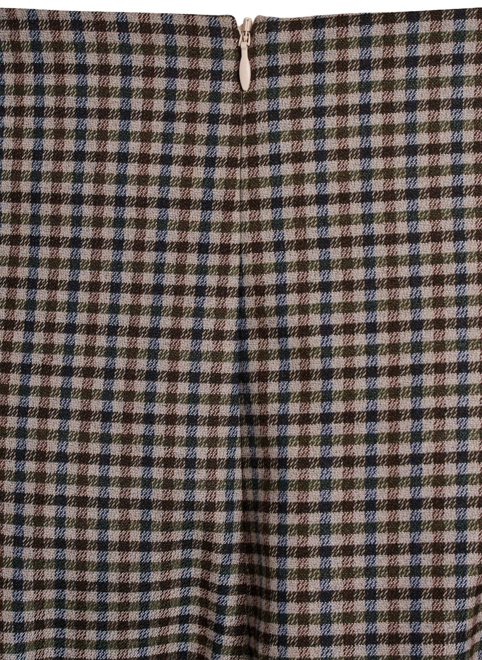 Zizzifashion Short A-line skirt, Brown, Packshot image number 3