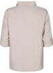 Shirt with studs and 3/4 sleeves, Beige, Packshot image number 1