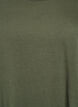 Short-sleeved cotton blend t-shirt, Green, Packshot image number 2