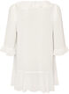 Tunic with ruffles and 3/4 sleeves, Vanilla, Packshot image number 1