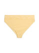 Tai briefs with dobby texture and lace trim, Yellow, Packshot image number 0