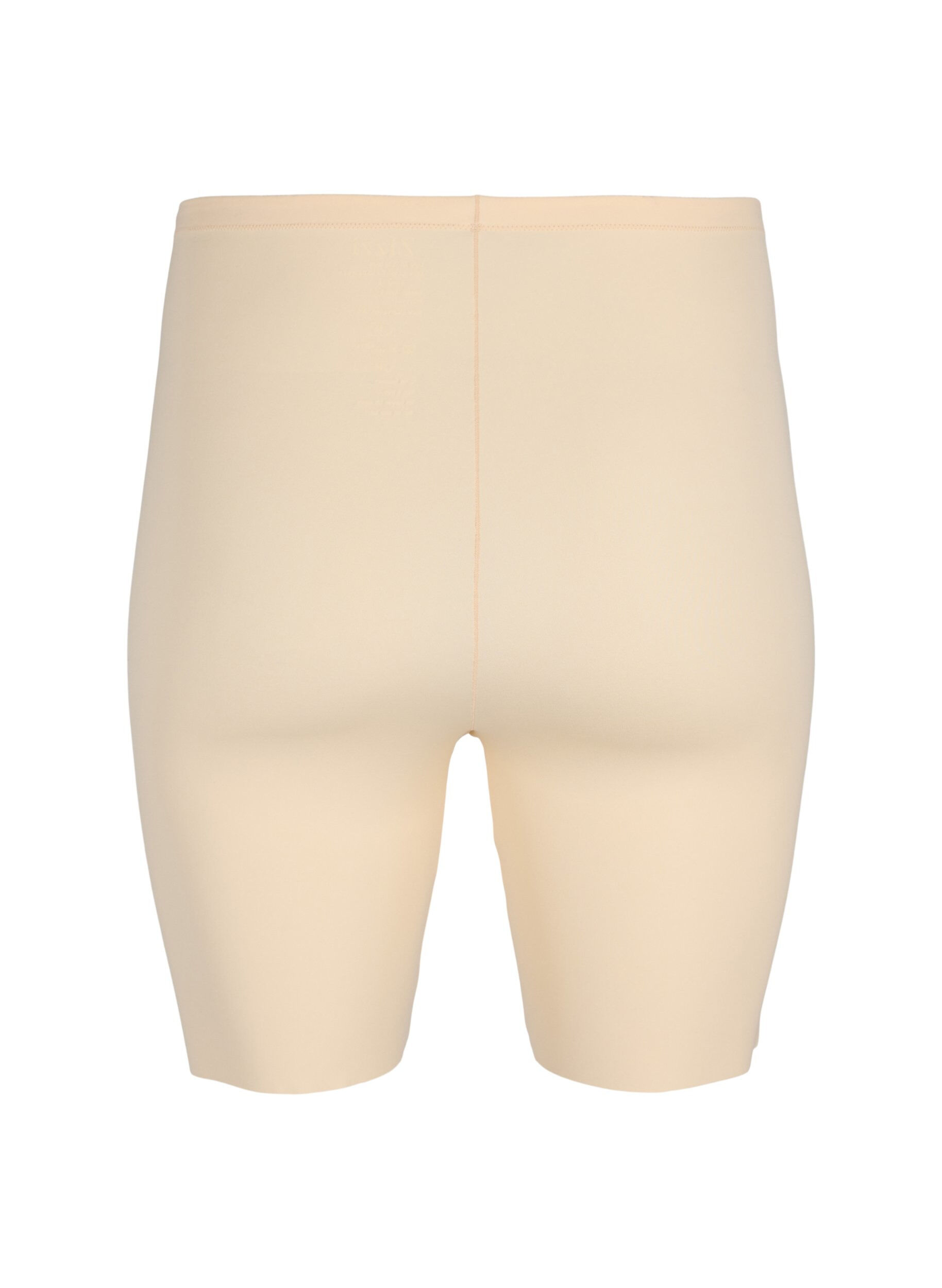 Zizzifashion Light shapewear shorts with high-rise waist, Beige, Packshot image number 1