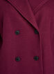 Short coat with double-breasted button closure, Dark Bordeaux, Packshot image number 2