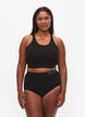 Seamless knickers with high waist, Black, Model image number 0