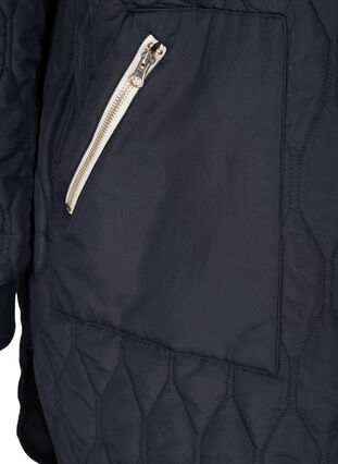 Quilted jacket with pockets, Night Sky, Packshot image number 3