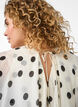 Layered top with polka dot pattern, Vanilla, Model image number 3
