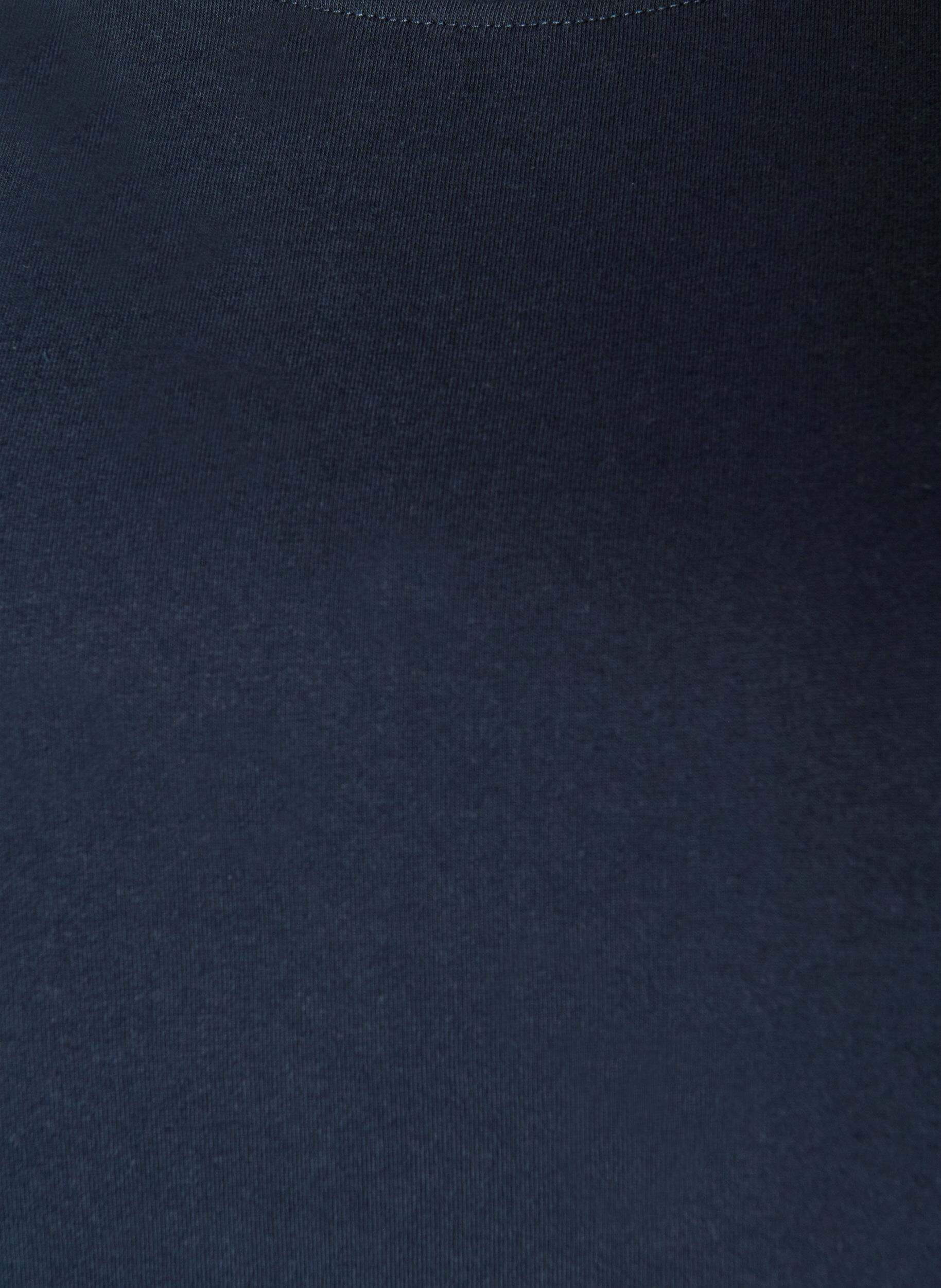ZizzifashionT-shirt with a sporty layered look, Blue, Packshot image number 2