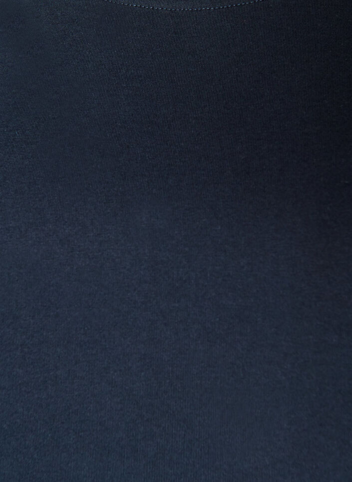 T-shirt with a sporty layered look, Blue, Packshot image number 2