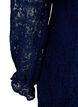 Lace dress with long sleeves, Navy Blazer, Packshot image number 3
