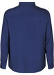 Shirt with collar and chest pockets, Blue, Packshot image number 1