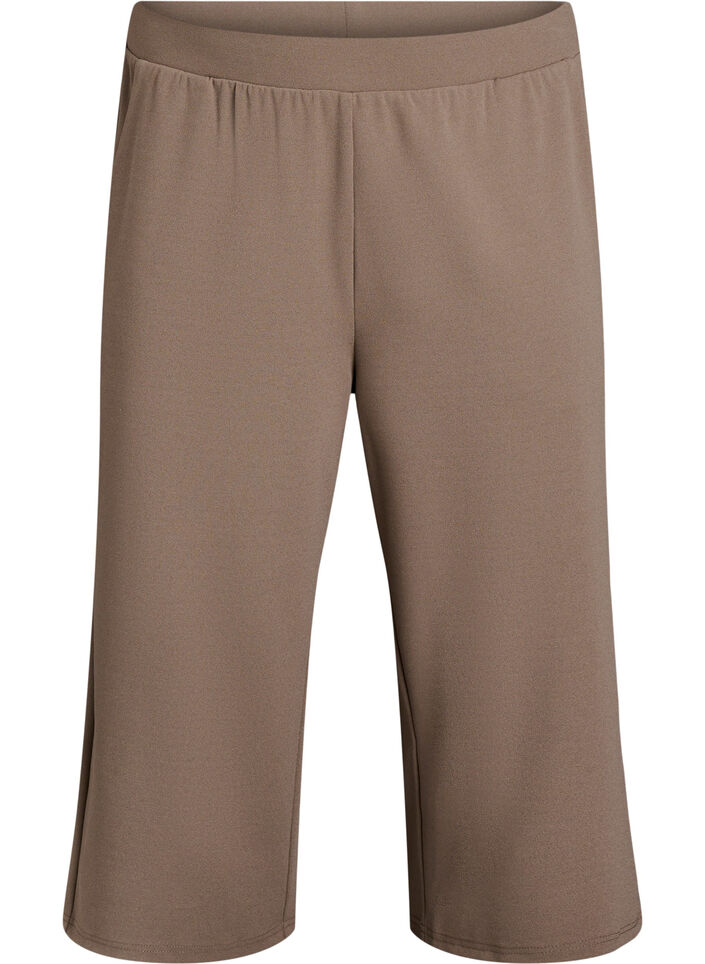 High-waisted knickers with a loose fit, Brown, Packshot image number 0