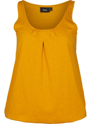Top with lace trim, Golden Yellow, Packshot image number 0
