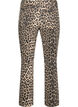 Emily jeans with leopard print, Brown, Packshot image number 1