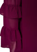 Short dress with sheer ruffle sleeves, Purple, Packshot image number 3