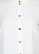 Long shirt with 3/4 sleeves, Bright White, Packshot image number 2