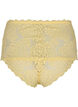 Lace hipster brief with high waist, Pale Banana ASS, Packshot image number 1