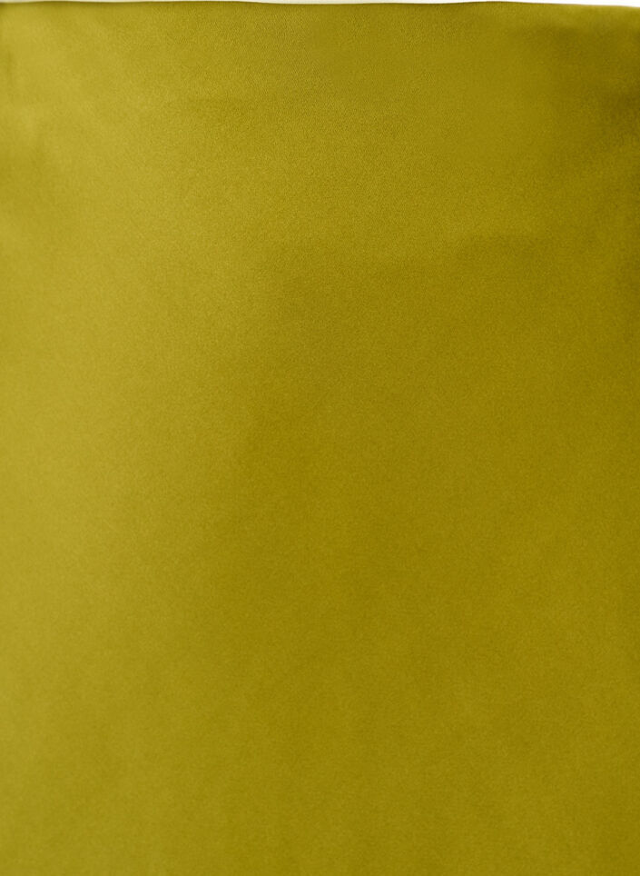 Satin midi skirt, Green, Packshot image number 2