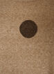 Knitted blouse with a dotted pattern, Brown, Packshot image number 2