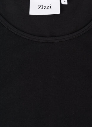 Basic vest top, Black, Packshot image number 2