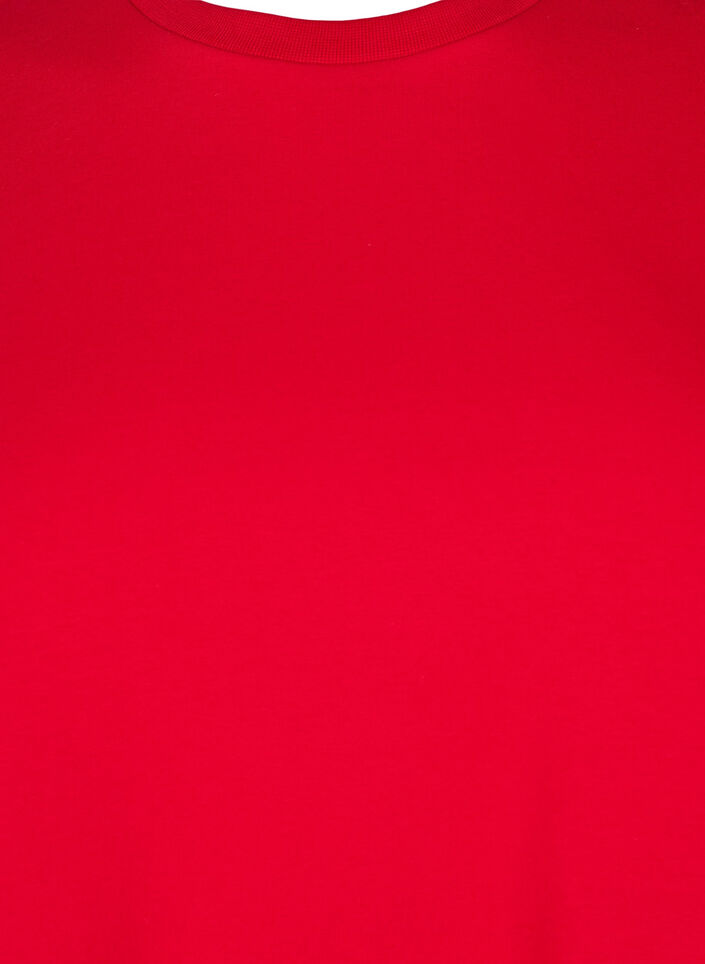 T-shirt in organic cotton with a round neck, Salsa, Packshot image number 2