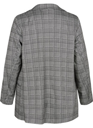 Checked blaze with lurex details, Grey check comb., Packshot image number 1