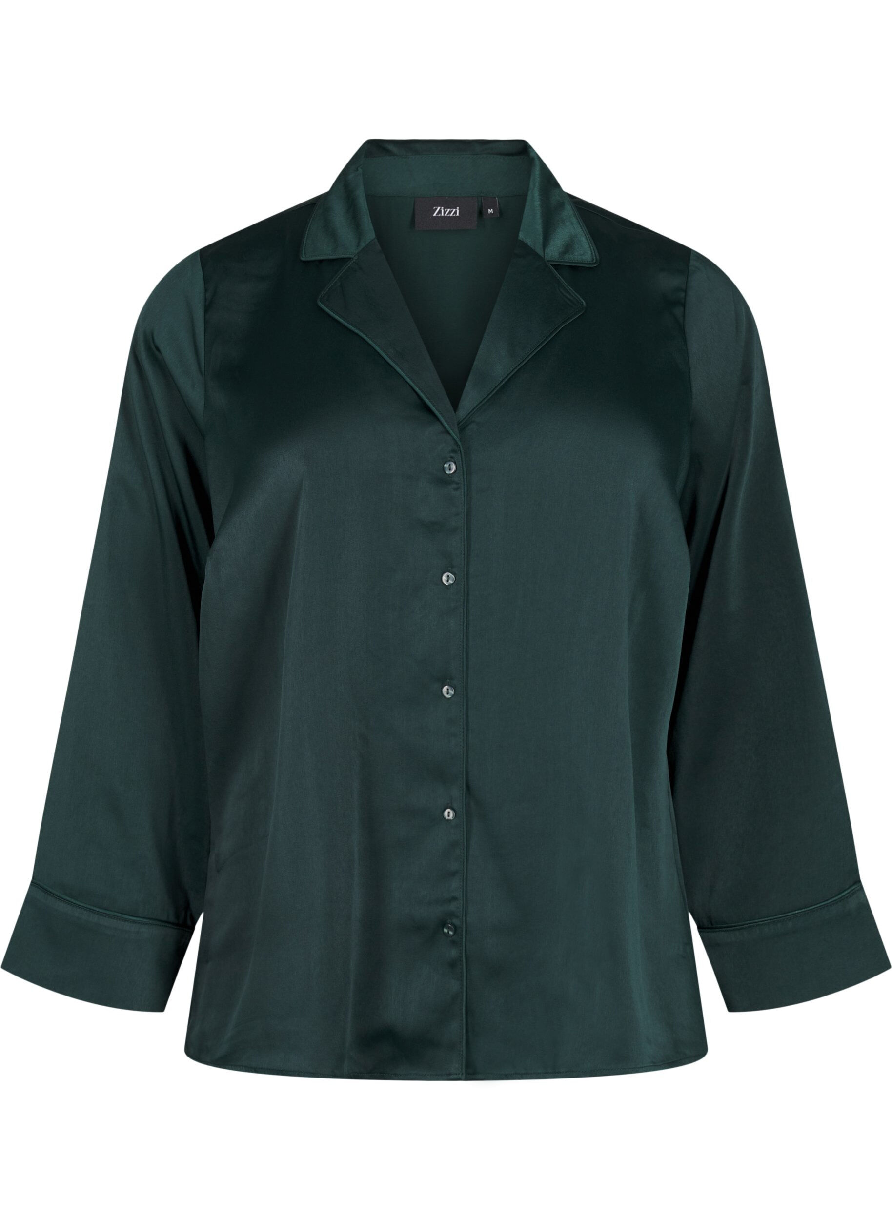 Zizzifashion Satin nightshirt, Scarab, Packshot image number 0