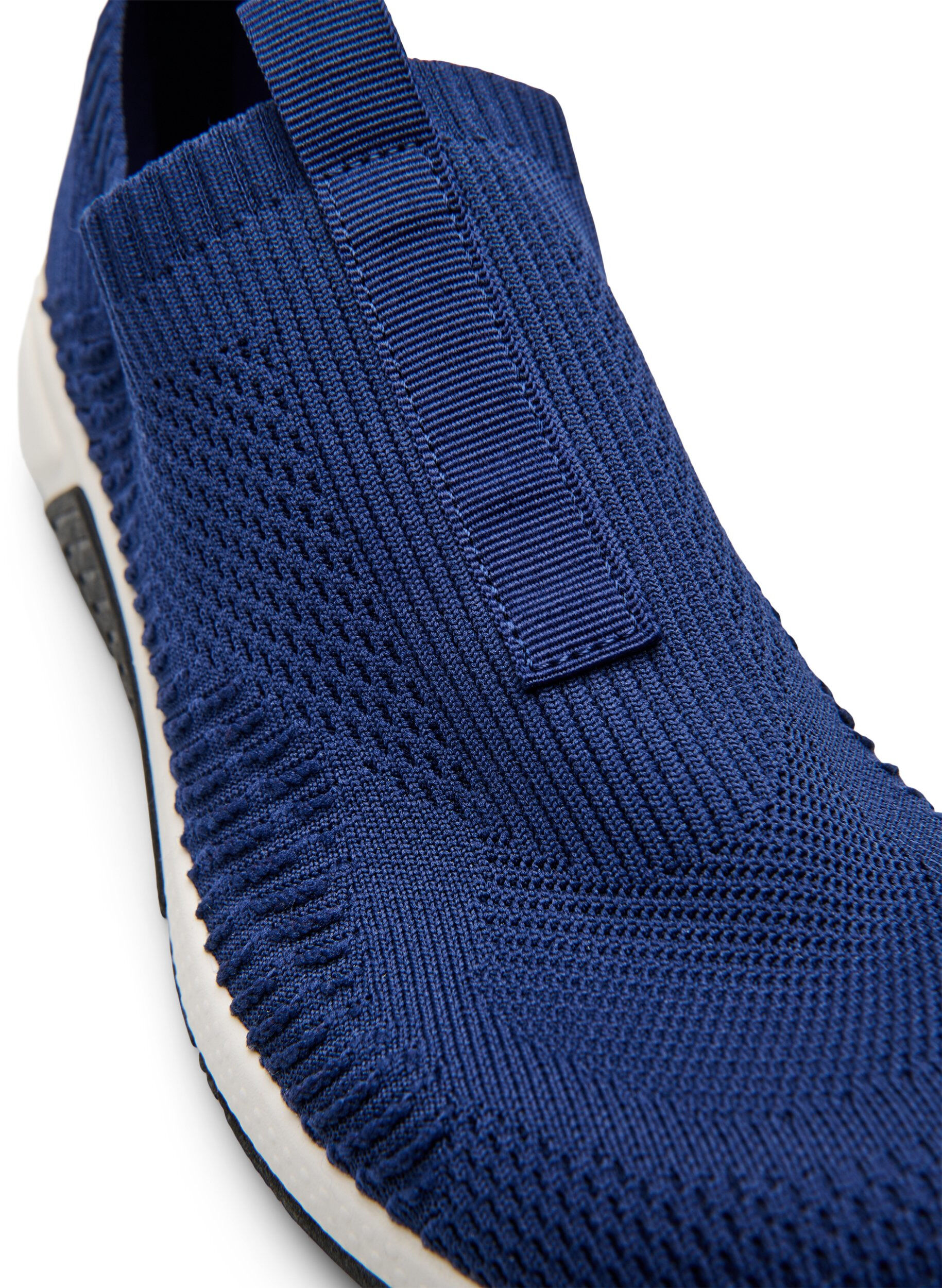 Zizzifashion Sneakers in stretchy knit material, Blue, Packshot image number 3