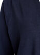 Long, open cardigan with pockets, Blue, Packshot image number 3