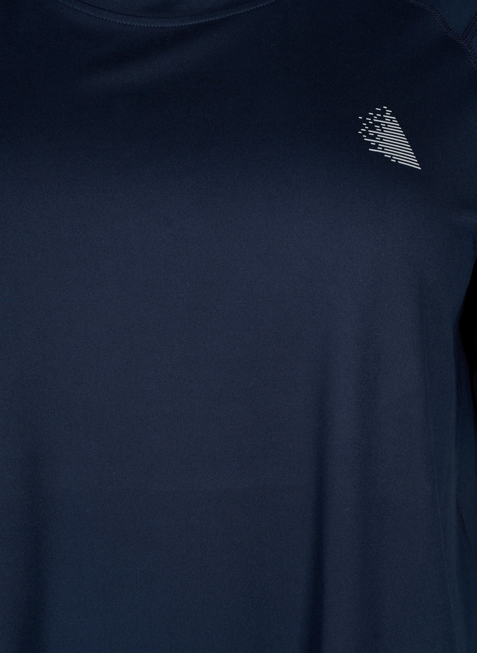 Zizzifashion Short-sleeved training t-shirt with round neck, Night Sky, Packshot image number 2