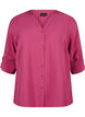 Viscose shirt blouse with 3/4 sleeves, Malaga, Packshot image number 0