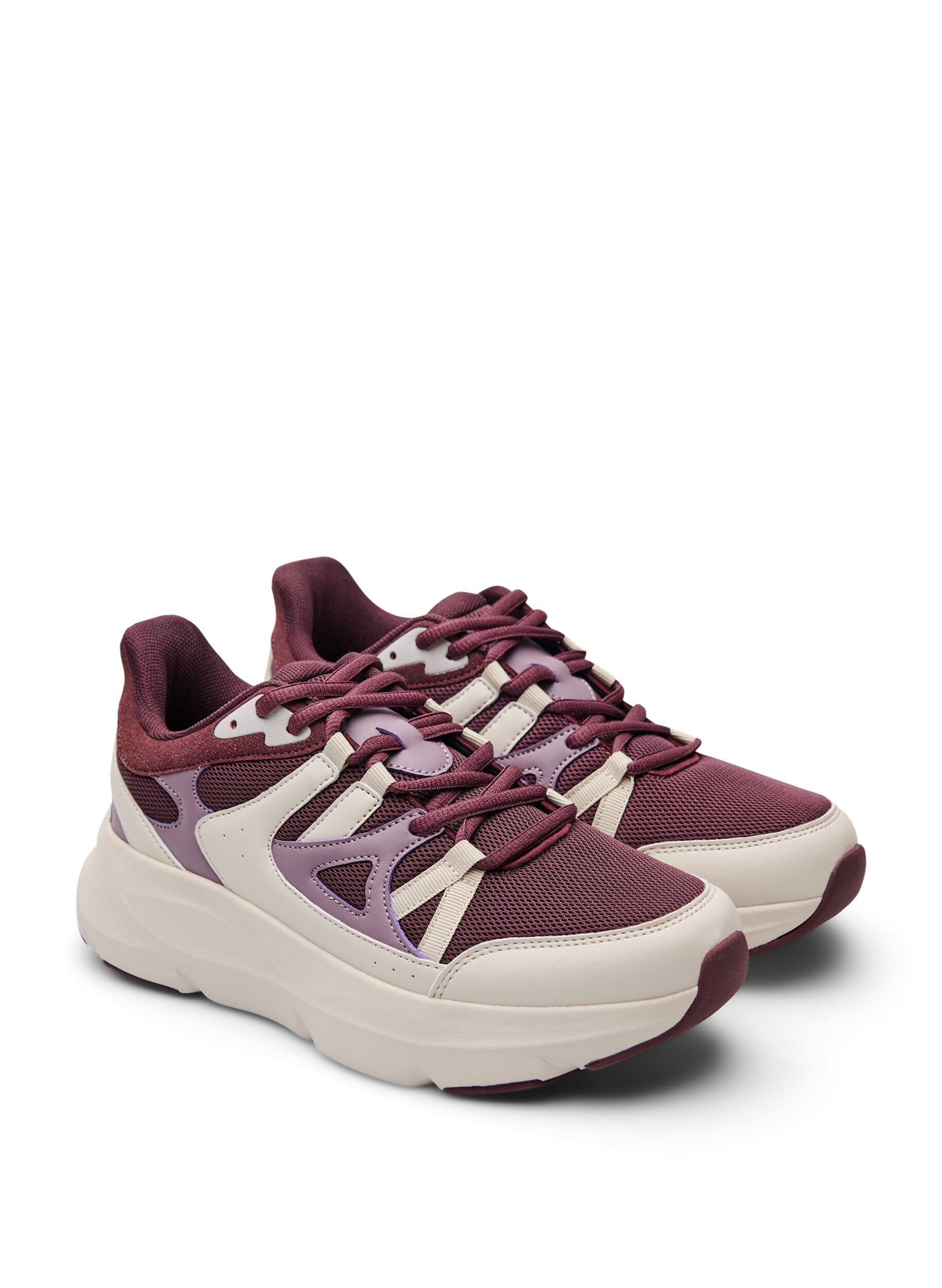 Zizzifashion Comfortable sneakers with a shock-absorbing sole, Red, Packshot image number 1