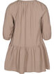 A shape Tunic dress with 3/4 sleeves, Fungi, Packshot image number 1