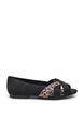 Wide fit - Pointed ballerina flats, Black, Packshot image number 0