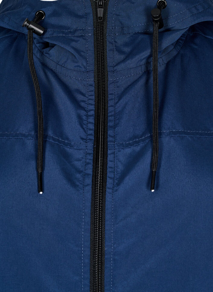 FLASH - Lightweight parka with a hood, Blue, Packshot image number 2