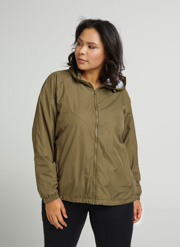 Jacket, Dark Olive, Model image number 0