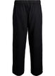 Loose trousers in linen and viscose, Black, Packshot image number 1