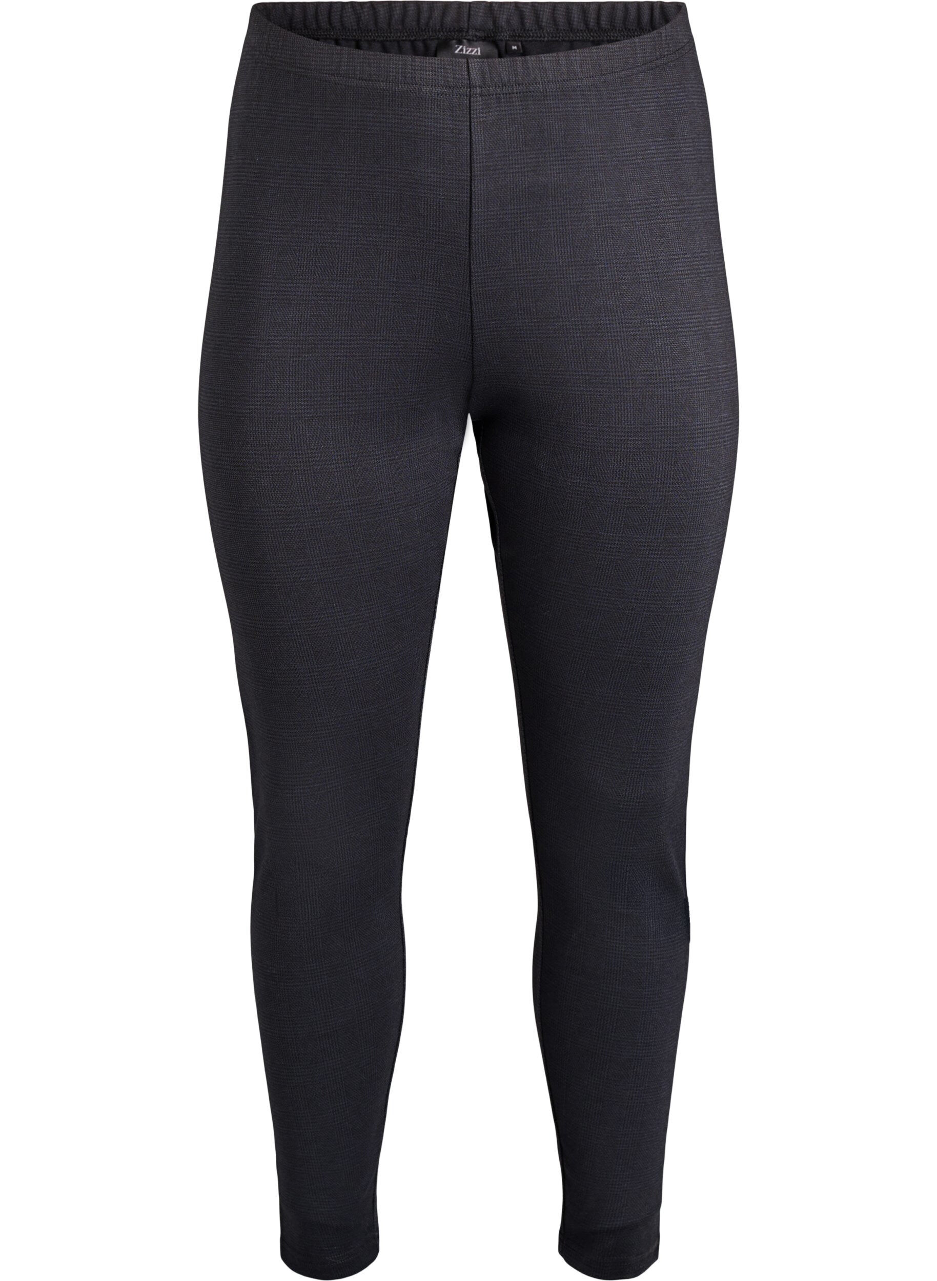 Leggings with regular waist and pattern
