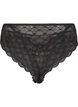 Brazilian lace panties, Black, Packshot image number 1
