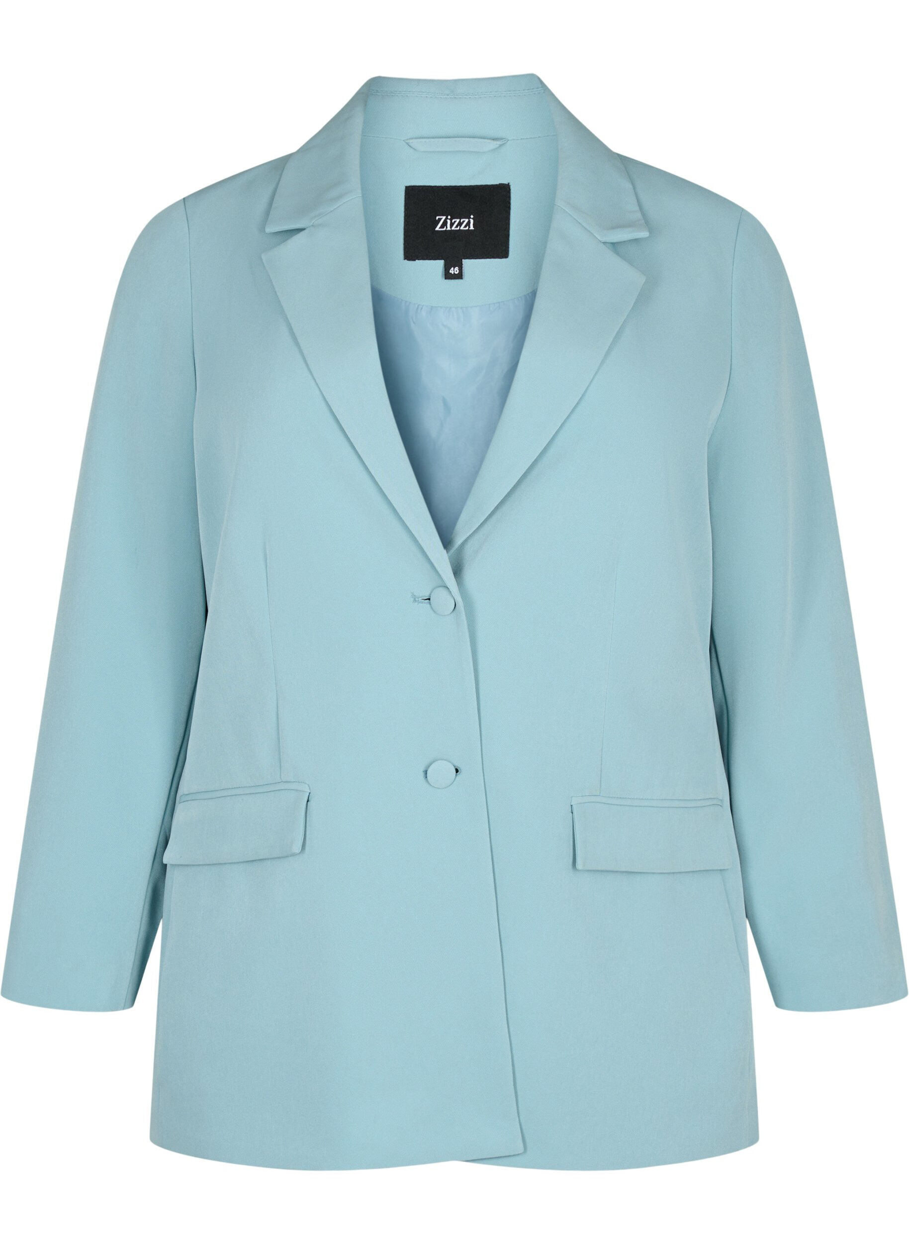 Zizzifashion Classic blazer with button closure, Citadel, Packshot image number 0