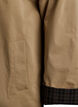 Mid-length jacket with corduroy collar, Beige, Packshot image number 3