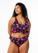 Floral brazilian bikini bottoms, Pink, Model image number 0