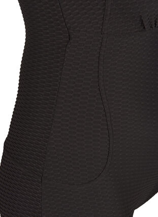 Swimsuit with texture, Black, Packshot image number 3