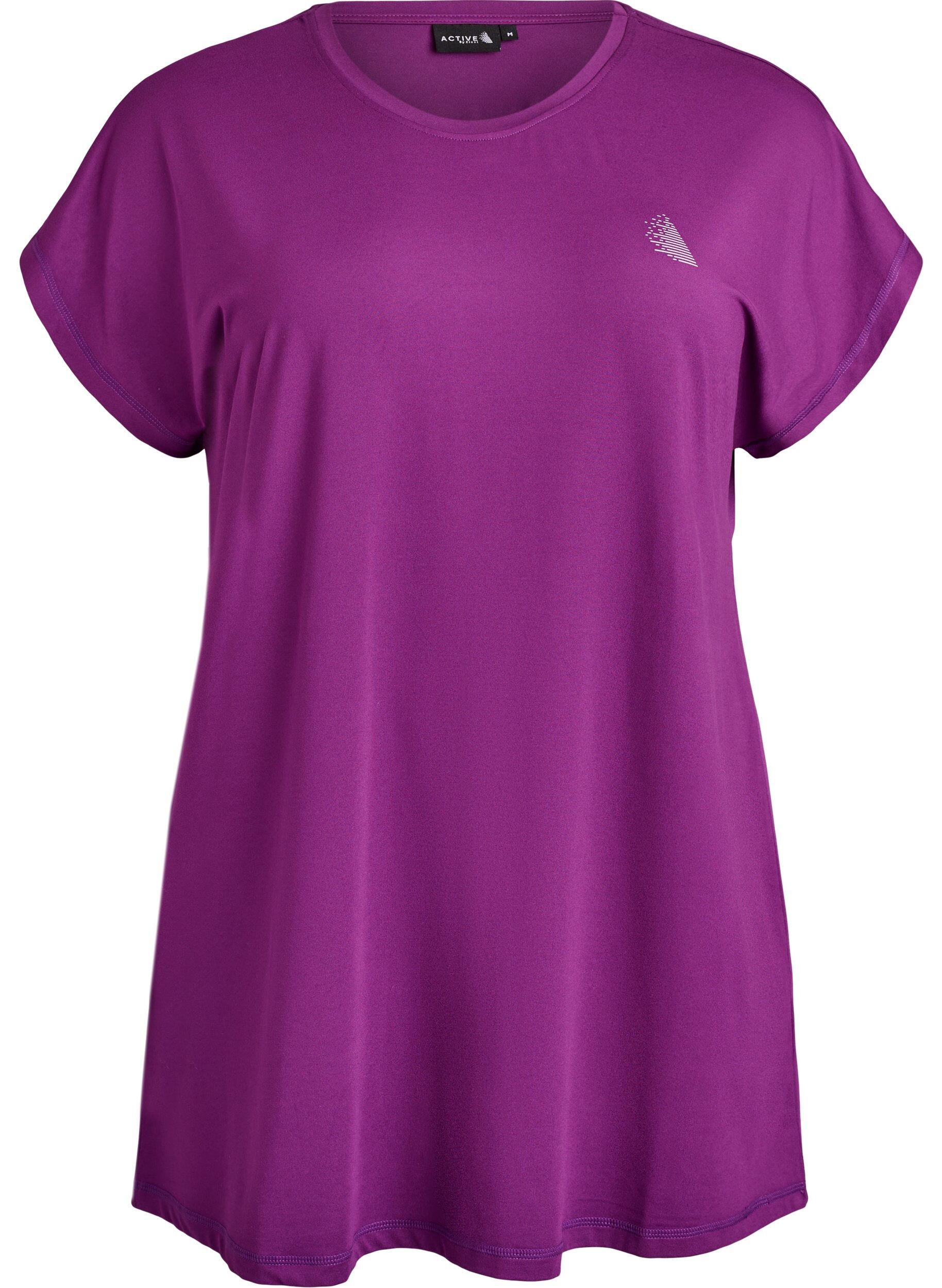 ZizzifashionLong workout T-shirt, Purple, Packshot image number 0