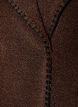 Teddy jacket with contrast details, Brown, Packshot image number 3