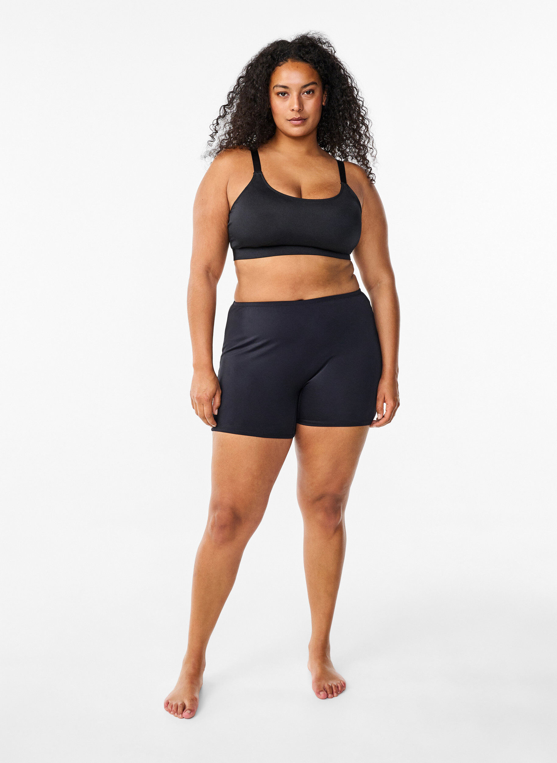 Zizzifashion Bikini shorts, Black, Model image number 1