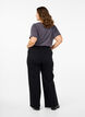 FLASH - Wide-leg jeans, Black, Model image number 1