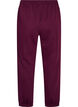 High-waisted sweatpants with drawstring, Purple, Packshot image number 1