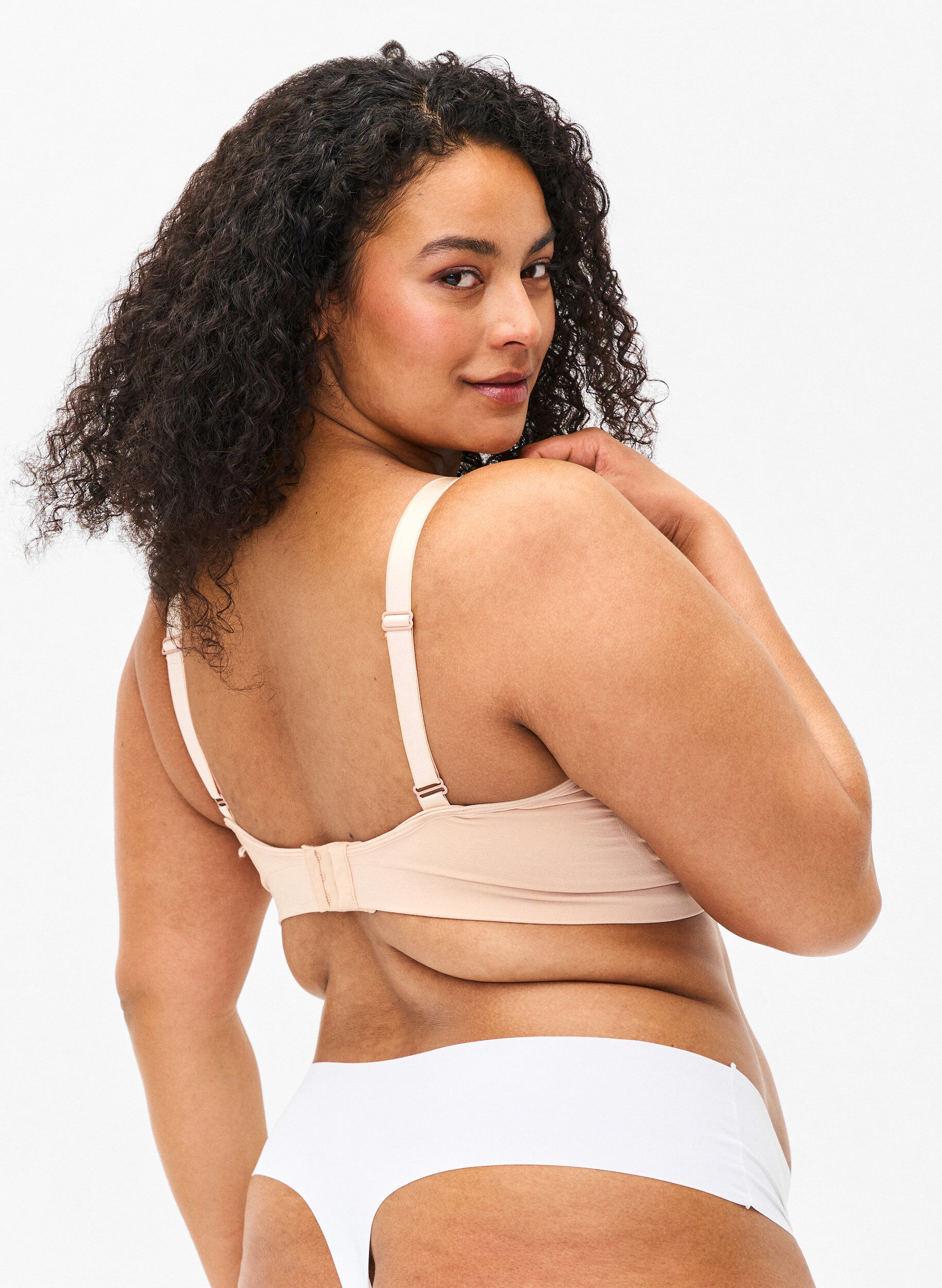 Zizzifashion Nursing bra, Beige, Model image number 1